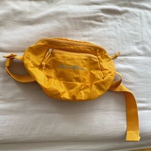 Yellow Eddie Bauer Fanny Pack
